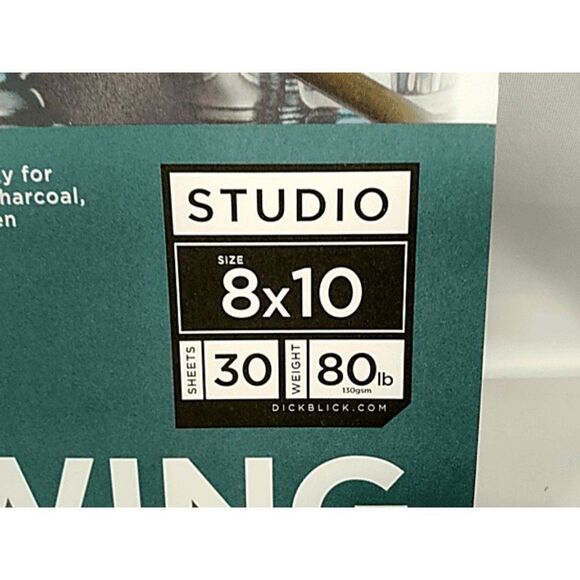 1 Blick Studio Drawing Pad - 8" x 10" 30 Sheets 80lb Drawing Spiral Bound - Art - Picture 5 of 7